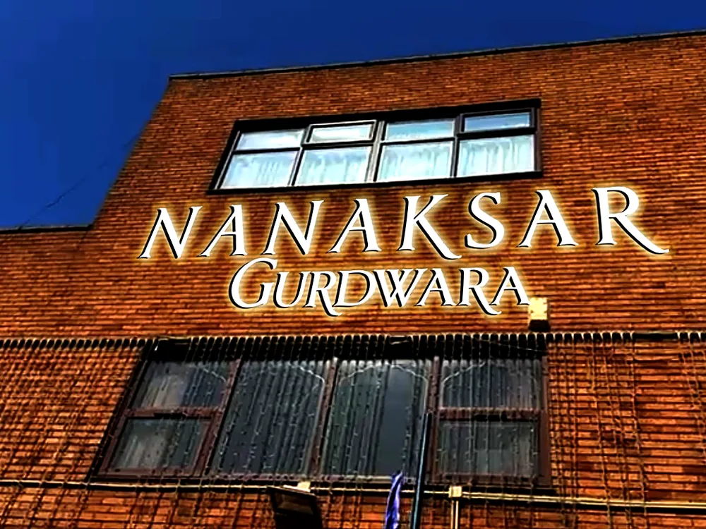 Nanaksar — external building signage by New Smart Signs